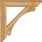Ekena Millwork Legacy Slat Rough Sawn Bracket w/ Offset Brace, Western Red Cedar, 8"W x 40"D x 40"H BKT0806X40X40LEC06RWR - alternate 3